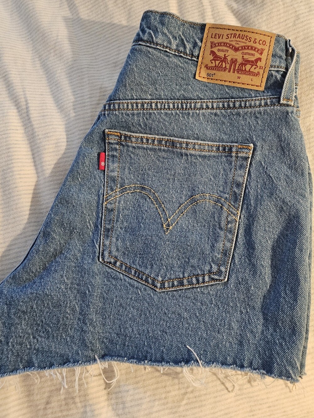 Levis 501 Denim Shorts NWOT Size 29